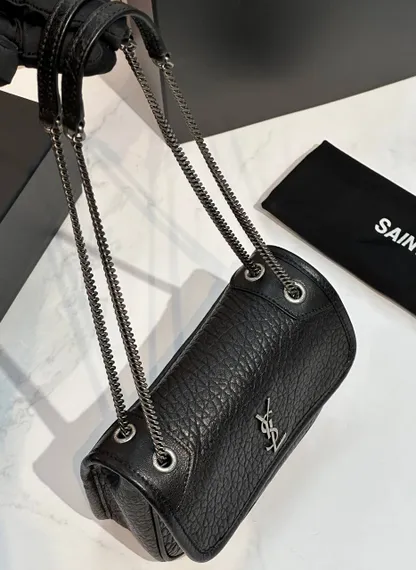 Сумка Saint Laurent Niki mini, черный