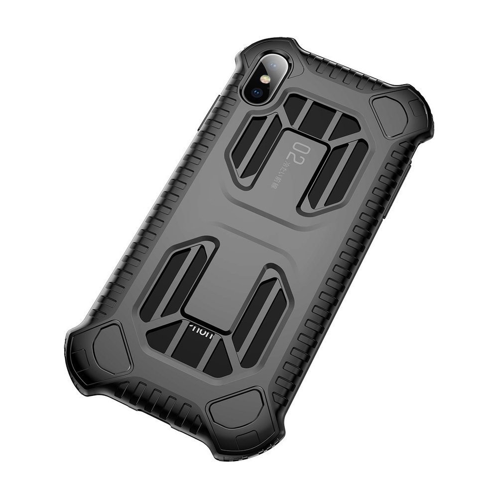 Чехол для Apple iPhone XS Baseus Cold Front Cooling Case - Black