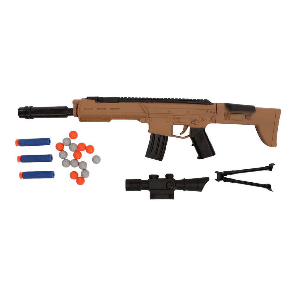 Автомат с шарами, блистер 6688-29