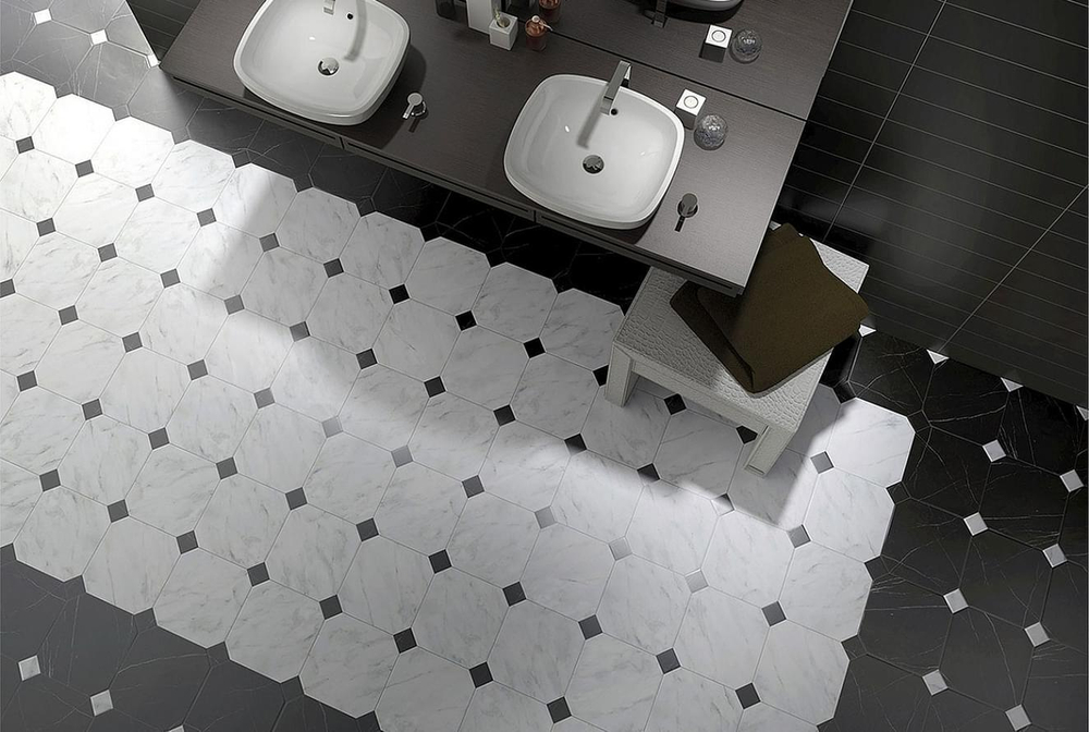 Equipe Octagon Blanco Mate 20x20