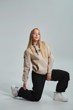 Худи дл/р с начесом д/м LEYZ 10039