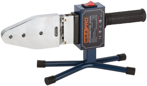 MAX-PRO Аппарат сварочный для пластиковых труб 800 Вт, 50-300?, диаметры труб 20/25/32/40/50/63 мм, 0,9 кг, металлический кейс 85280