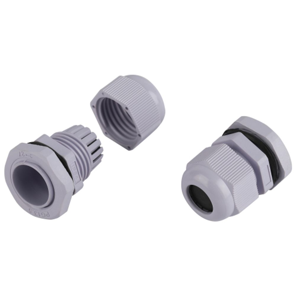 Кабельный ввод сальник ЭРА NO-224-232 PG 13.5 (d отв.21 мм / d провод.6-12 мм) IP54 (упаковка 20 штук)