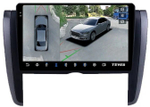 Магнитола для Toyota Allion / Premio T260 2007-2021 - Teyes CC3-2K-360 на Android 10, 2K QLED, 6Гб+128Гб, CarPlay, 4G SIM-слот, 4 камеры в комплекте