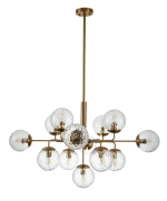 Люстра на штанге Indigo COCOON 11008/13P Brass V000121