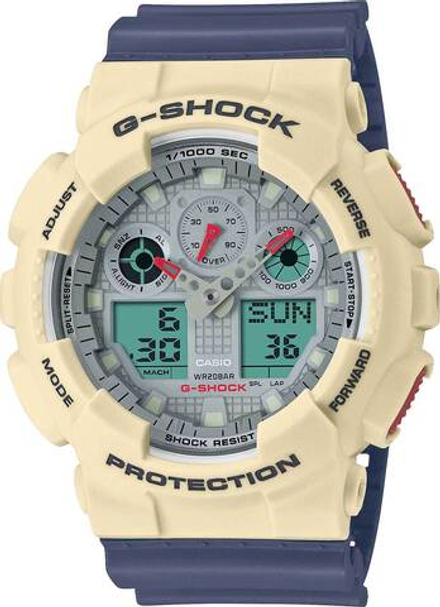 Мужские наручные часы Casio GA-100PC-7A2