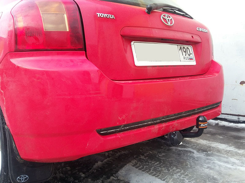 Фаркоп Avtos на TOYOTA COROLLA E12 (2002-2007)(паспорт и сертификат в комплекте)(без электрики)TY 29