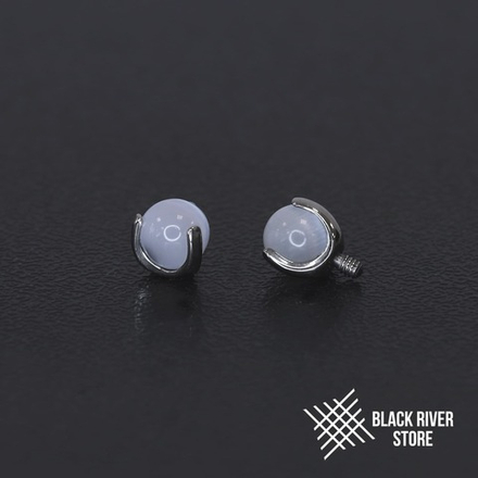 Ball 3-Prongs 4мм SJ 581 Cat's Eye