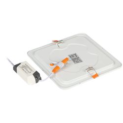 Светильник светодиодный встраиваемый ЭРА LED 2-16-4K квадратный 16Вт 4000К | Downlight