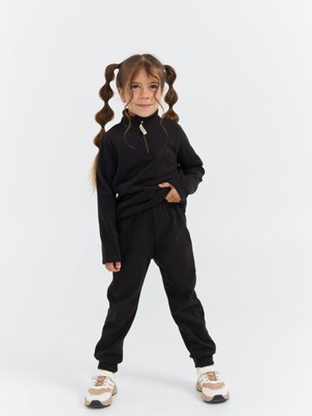 Джоггеры флисовые "Уголь"