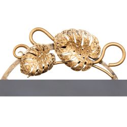 Тумба прикроватная Monstera Deliciosa (Монстера) подвесная Серый