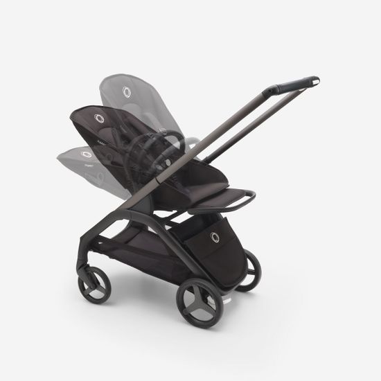 Коляска 2 в 1 Bugaboo Dragonfly (Midnight black/Midnight black/Black)