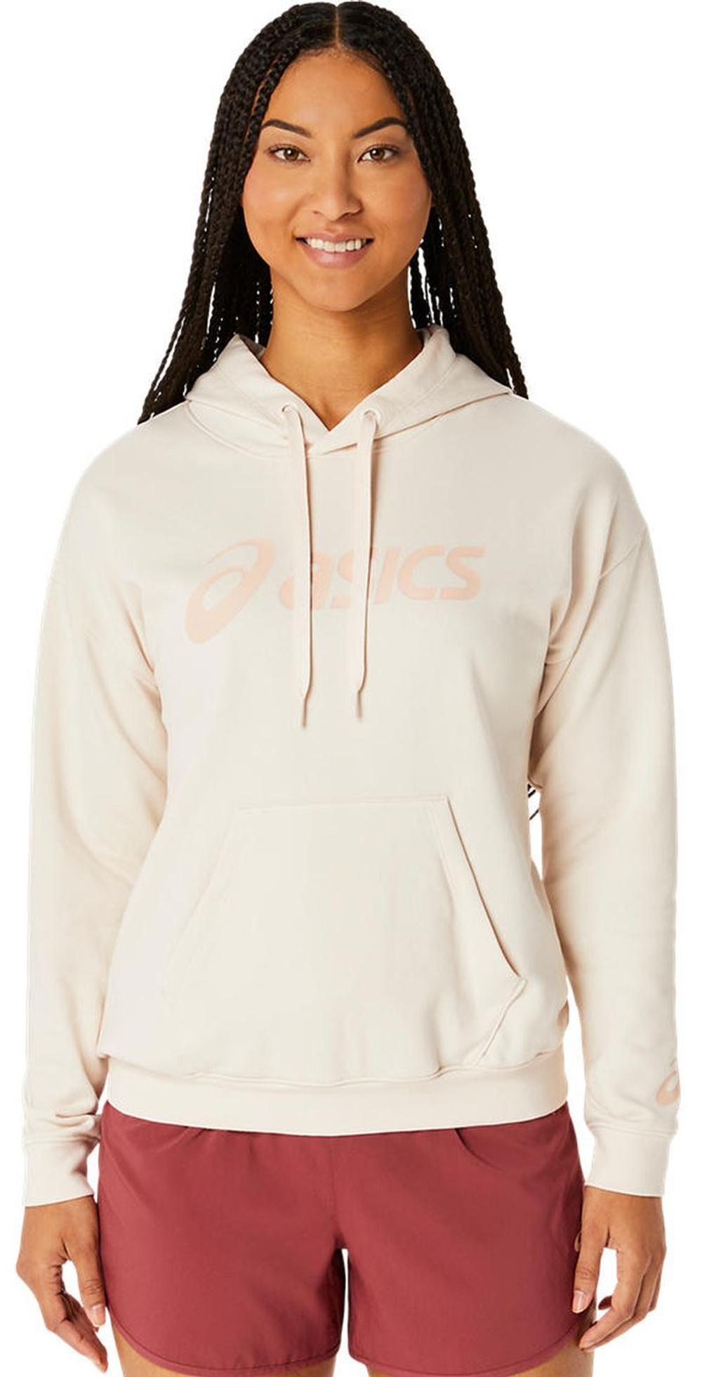 Женская Кофта теннисная Asics Big Asics OTH Hoodie - Розовый
