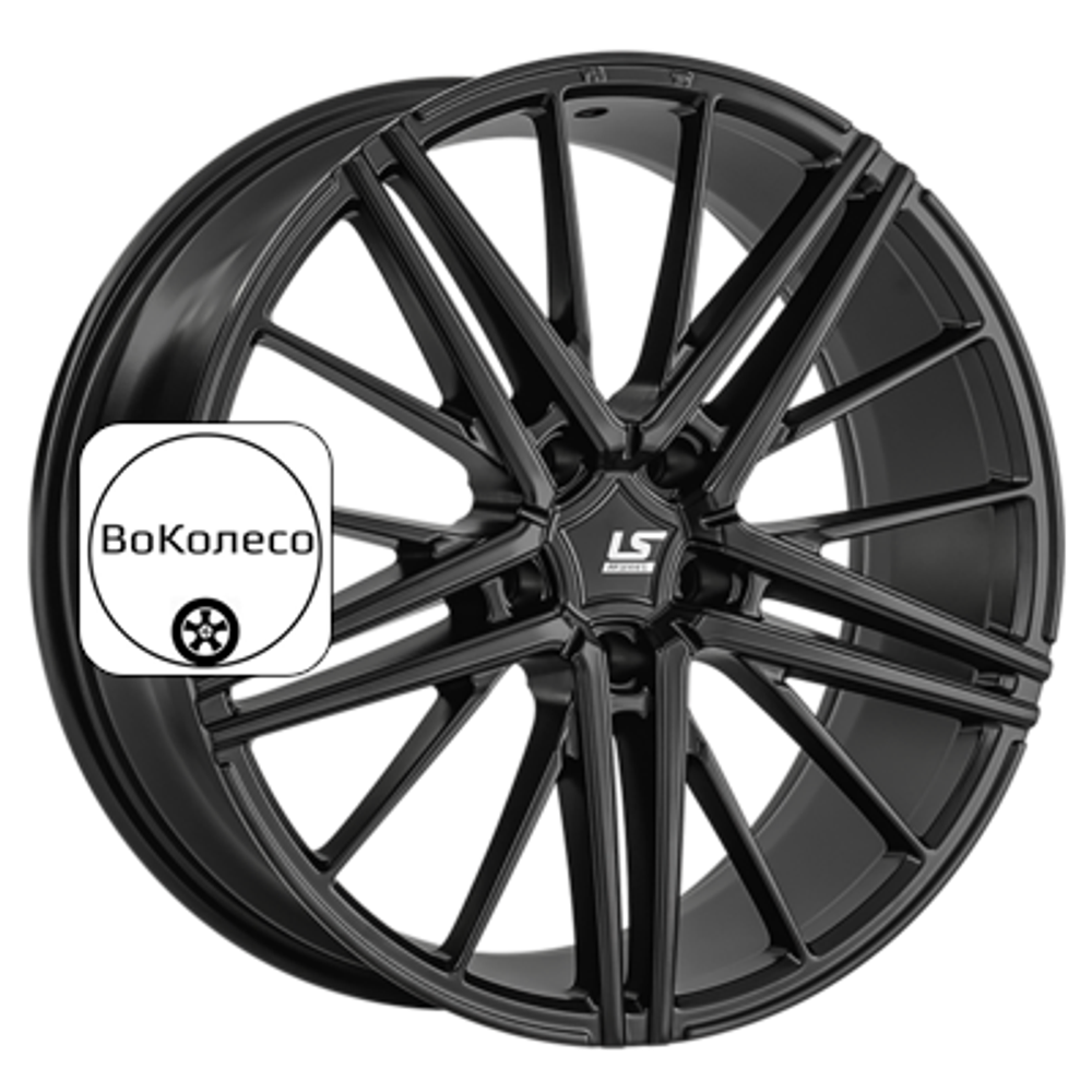 8x20/5x120 ET30 D72,6 RC76 BKS (конус, Колпак+лого) LS FlowForming