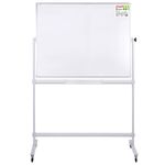 Доска магнитно-маркерная НА СТЕНДЕ 90х120 см, 2-сторонняя, STAFF, 238014