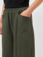 Брюки бананы трикотажные