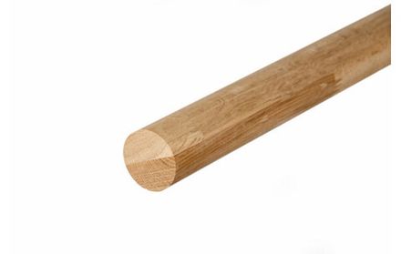 Деревянный поручень для хореографических станков 2 м. Дуб цельноламельный