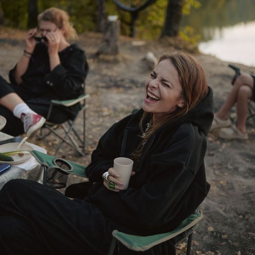 Худи Смерч оверсайз на молнии Флиска #7 черное