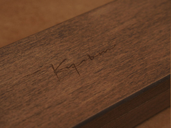 Якутский нож "Амга", сталь Х12МФ, рукоять стабилизированная карельская береза/акрил