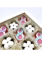 Форма пластиковая для конфет 8 Марта / МИНИ (4 ячейки)