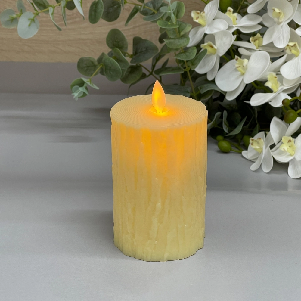 Сувенир с подсветкой «Свеча - Crystal» 7,5*12,5 см (работает от батареек 3 ААА)