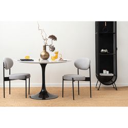 Чайник стеклянный с двумя чашками, 1,2 л, желтый