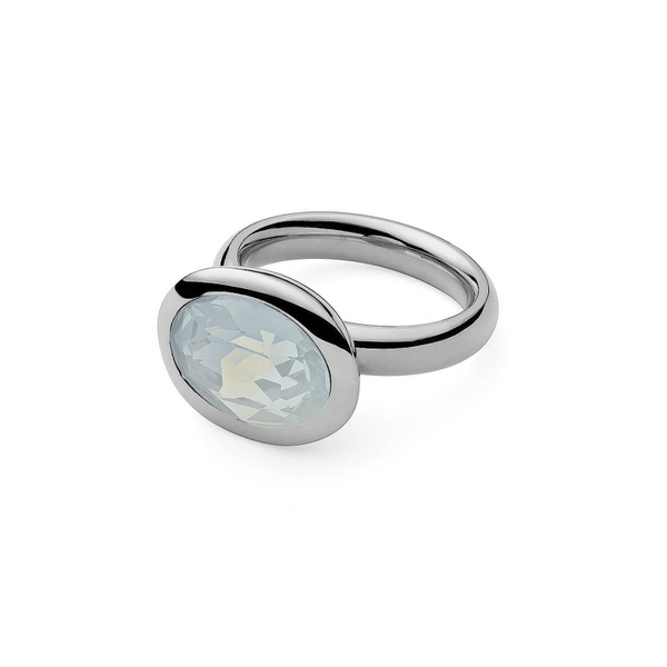 Кольцо Qudo Tivola White Opal 16.5 мм 631751 BW/S размер 16,5