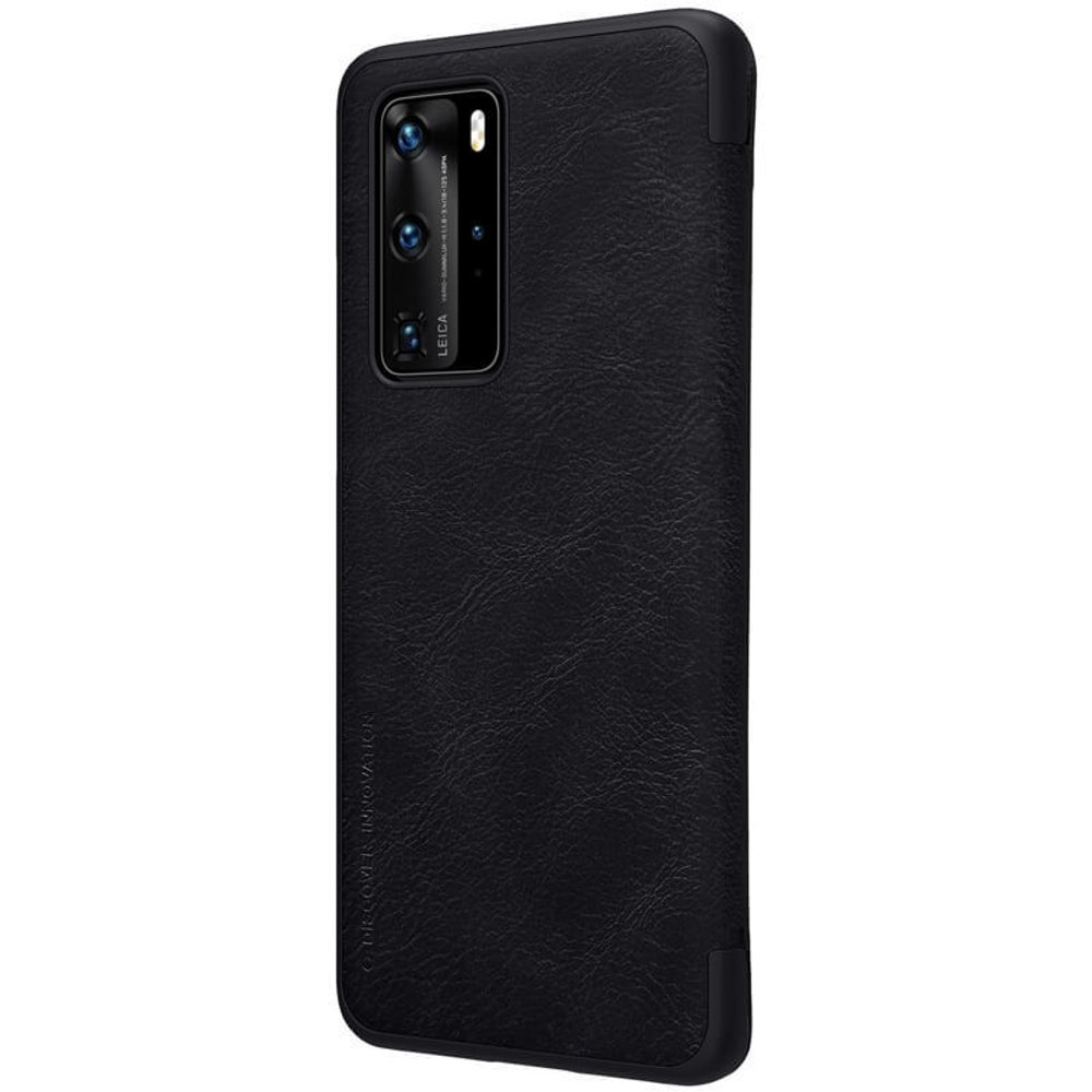 Кожаный чехол-книжка Nillkin Leather Qin для Huawei P40 Pro