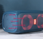 Беспроводная колонка TG-333 (10W/TF/USB/FM) RGB Light