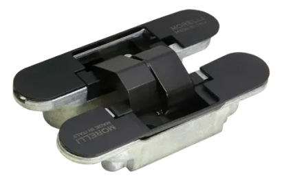 Петля скрытая HH-4 B врезная с 3D-регулировкой вес полотна до 40 кг, цвет черный