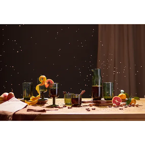 Набор стаканов flowi, 510 мл, темно-зеленые, 2 шт.