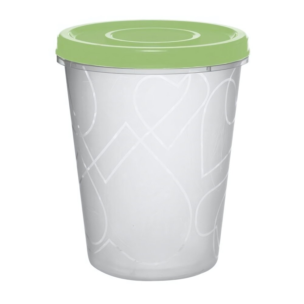 Банка для продуктов Sugar&Spice Vanilla с завинчивающейся крышкой 1л фисташка