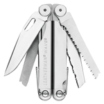 Мультитул Leatherman Wave Plus -832524 100мм 17функций серебристый