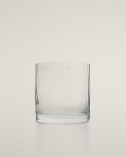 Zara Home стакан из стекла, цвет прозрачный, 10 см · 2240/401