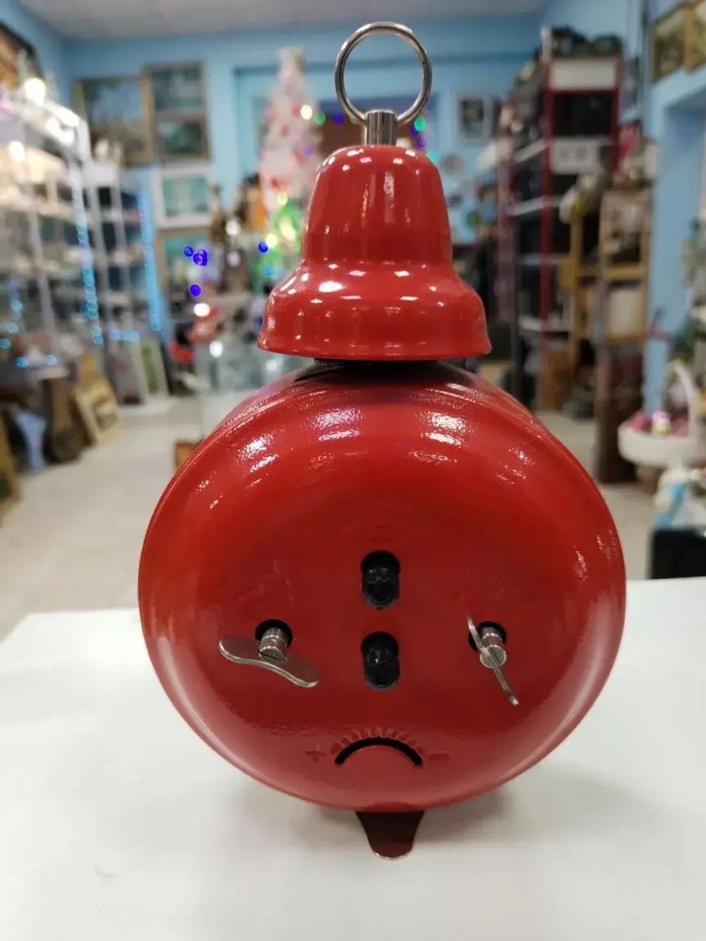 Часы будильник СССР Янтарь кот Леопольд