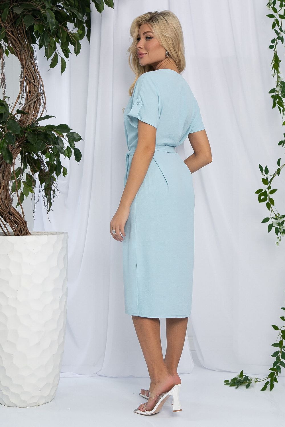 Платье Джемма (голубое) П13023-2М LT Collection