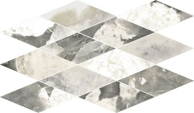 Мозаика Stellaris Dover Light Mosaico Diamond 28x48