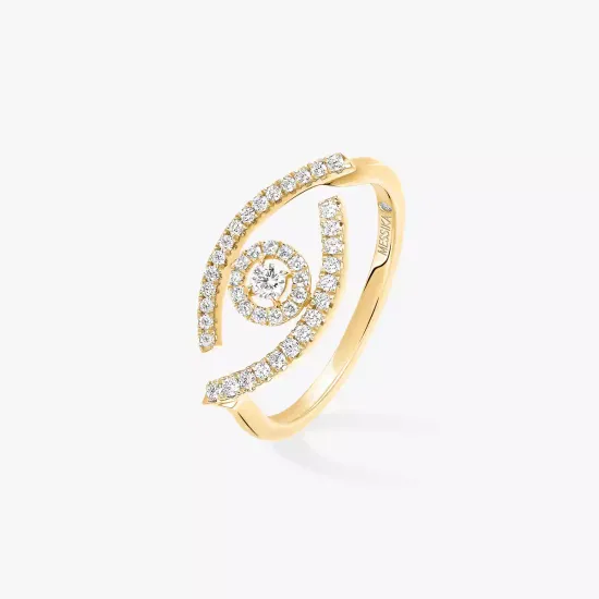 Кольцо Messika Lucky Eye pave ring