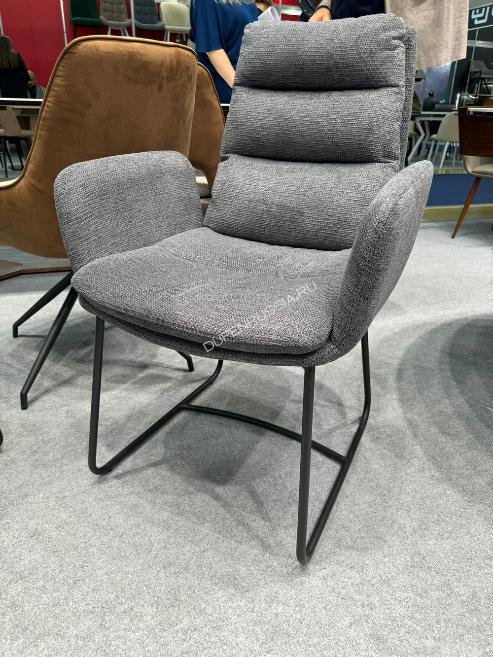 Стул DC-8092R темно-серый