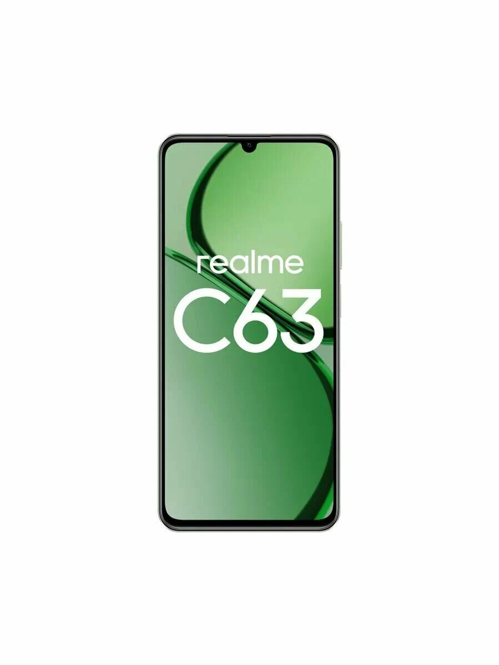 Смартфон Realme C63 6/128Gb  Ростест ЕАС, Android, Зеленый Нефрит