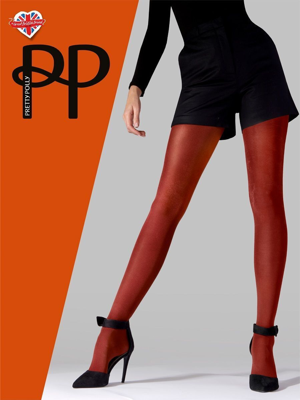 Яркие колготки с атласным блеском (Размер: S-M-L) (Цвет: темно-синий)