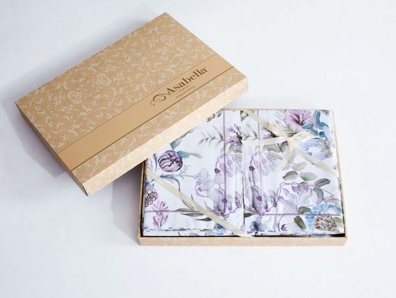 Постельное белье Египетский хлопок  Asabella 2052 Premium