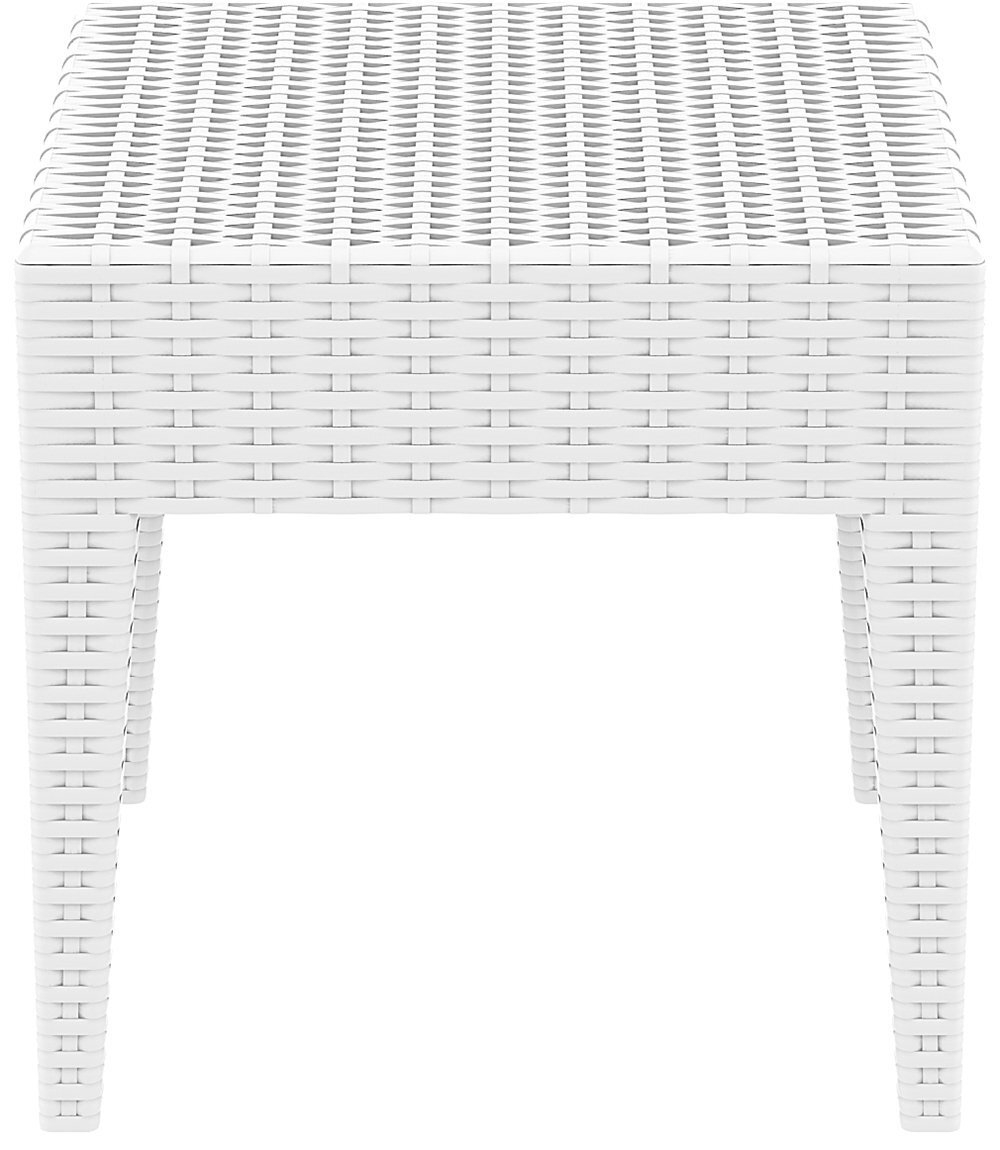 Столик плетеный для шезлонга Siesta Contract GT 1009, белый