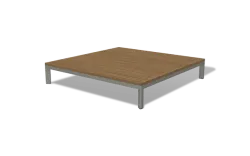 "Амальфи" трансформирующаяся лаунж-зона из алюминия, цвет графит