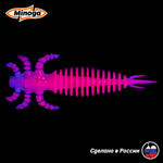 Силиконовая приманка "Minoga" ULTRA 2,0"(8шт) 50мм, 0,83гр, цвет 114