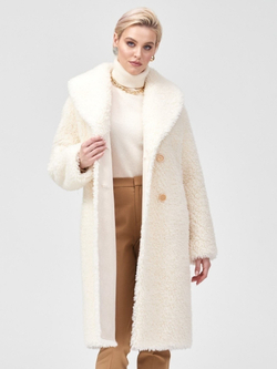 Шуба женская чебурашка тедди эко