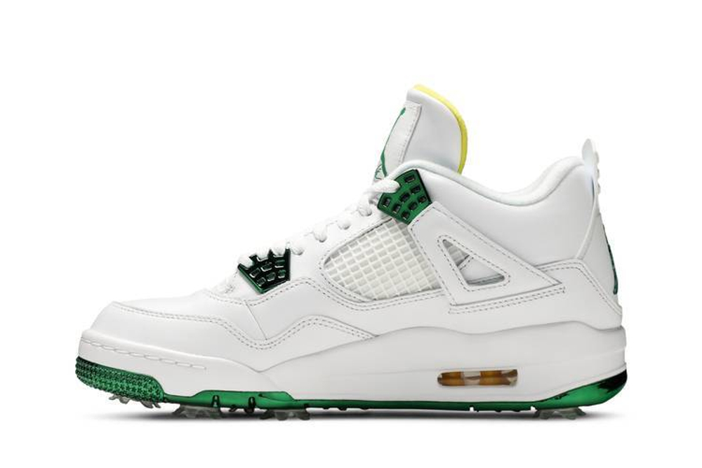 Кроссовки Jordan Air Jordan 4 Golf "Metallic Green"