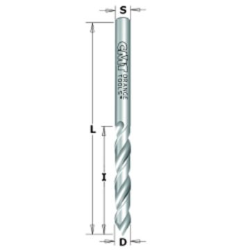 Сверло сквозные монолитное 4x27x55 Z=2 S=4 RH CMT 363.040.41