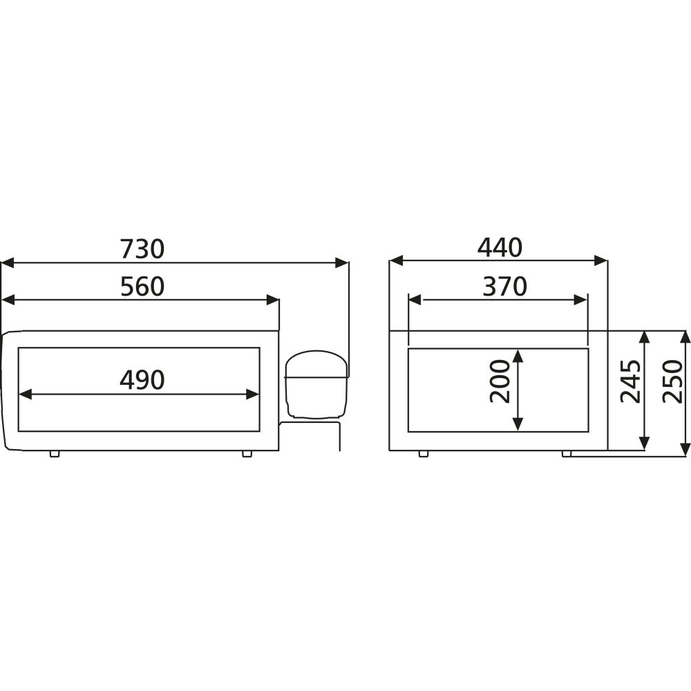 Компрессорный холодильник Dometic CD 30
