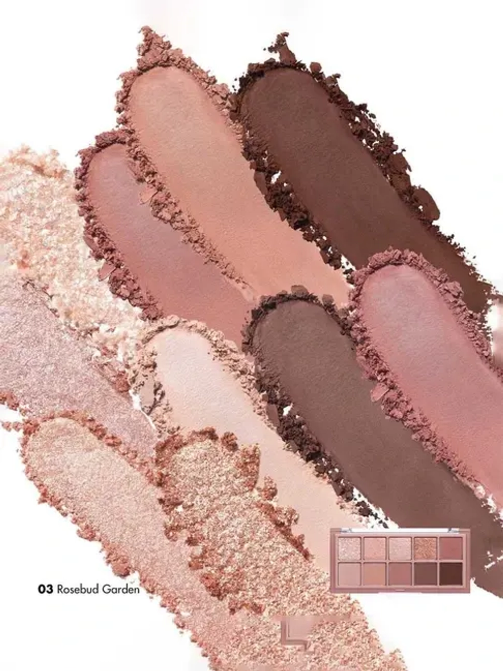 Rom&nd Better Than Palette 03 Rosebud Garden Палетка теней